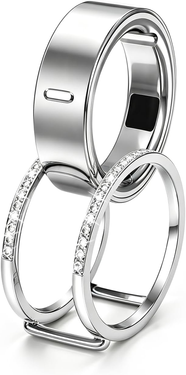 14K Gold Plated Smart Ring Jacket Compatible with Oura Ring Gen 4/Gen 3