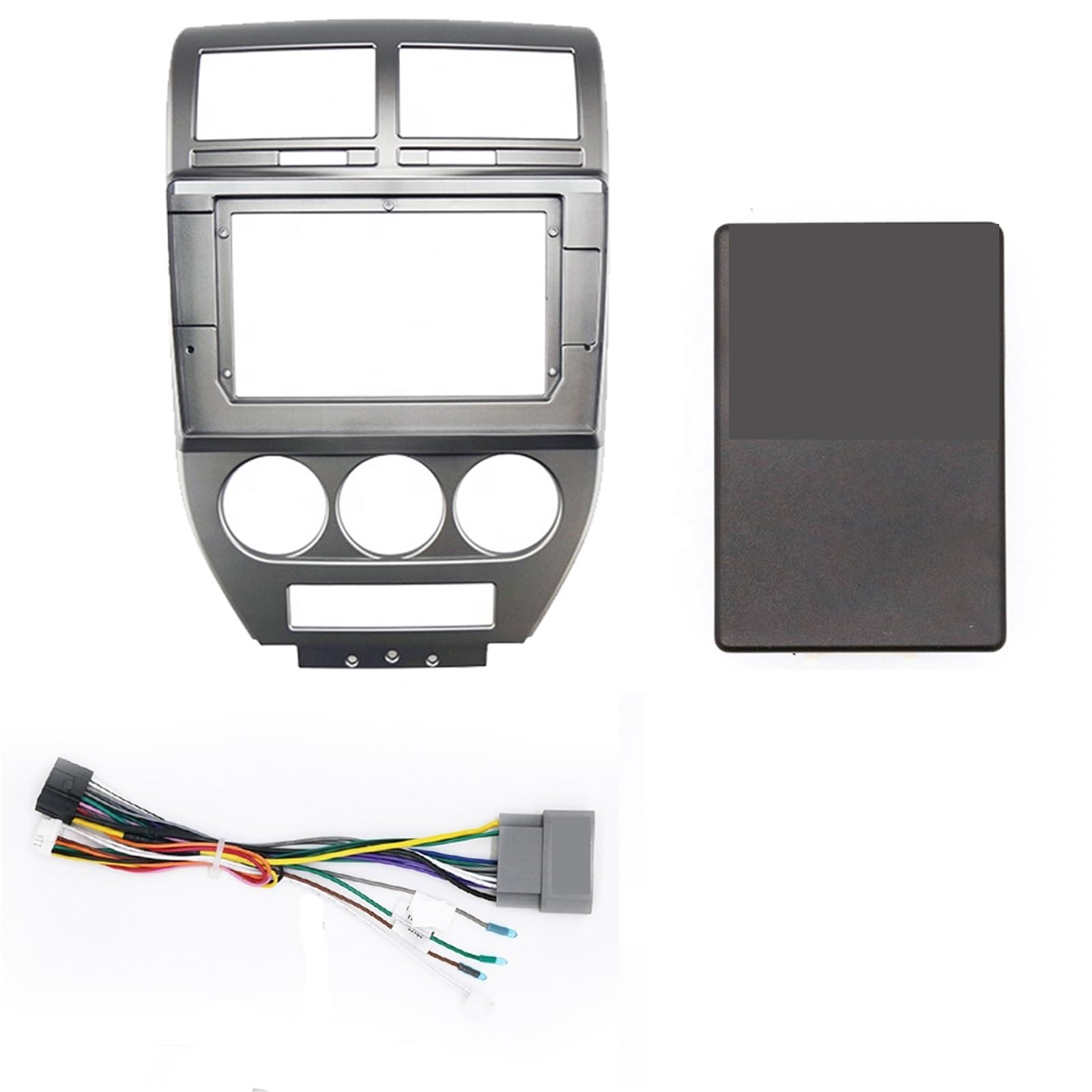 Cruscotti per auto Adatto per JEEP Compass Patriot 2007-2009 Installazione GPS Kit di Montaggio 2 Din 10.1 Pollici Auto Radio Fascia In Plastica cornice del pannello(Frame cord canbus)
