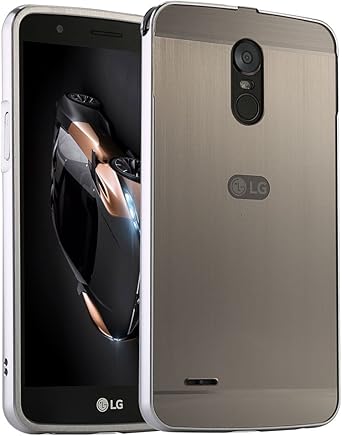 ANTENNA LG Stylo 3 Case, Hybrid Shockproof Slim Cover Fit Scratch Resistant Rubber Bumper Back and Protective for LG Stylo 3 - Silver ANTENNA LG Stylo 3 Case, Hybrid Shockproof Slim Cover Fit Scratch Resistant Rubber Bumper Back and Protective for LG Stylo 3 - Silver