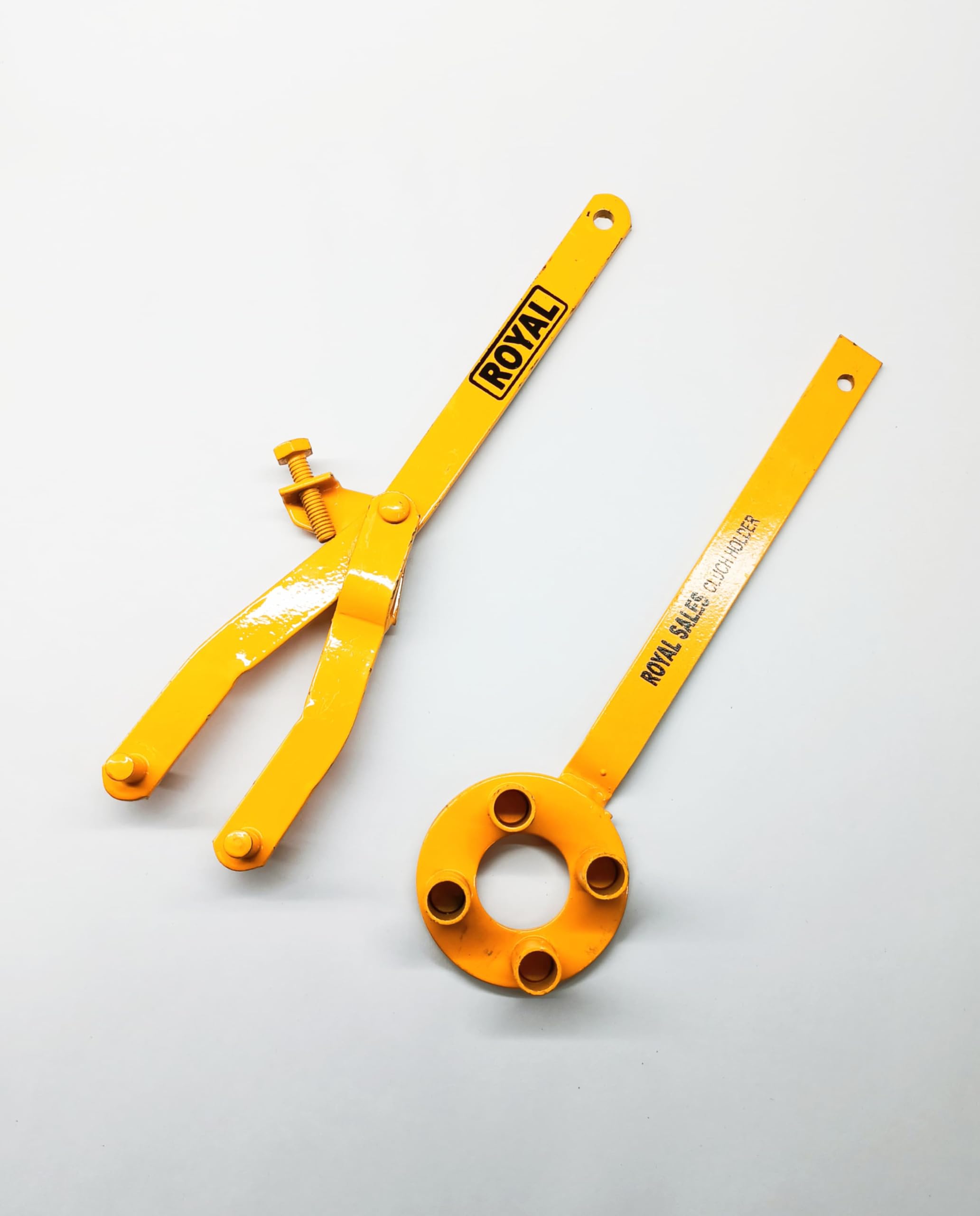 4MECH Clutch Holder 4 Pin Multi-Vehicle Variator Remover Puller Tool Kanchi Puller Lever Tool (15 cm)-image-18