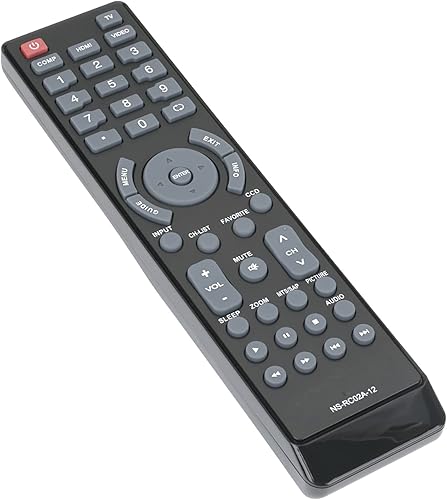ALLIMITY NS-RC02A-12 - Control remoto reemplazado compatible con Insignia Smart TV NS-39L700A12 NS-40E560A11 NS-32L550A11 NS-37L550A11 NS-42E570A11 disponible en Yaxa Costa Rica