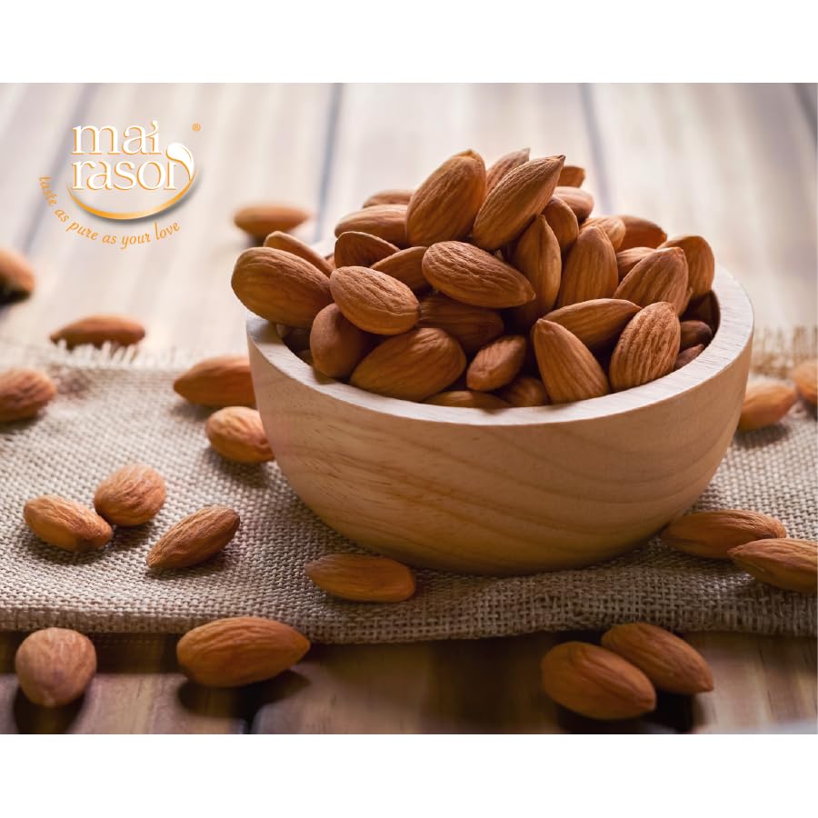 Image of MAI RASOI Popular Whole Rozana Almonds Badam 200 Gm