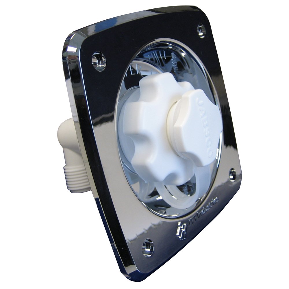 Jabsco 44411-2045 Pressure Regulator Flush Mount 45 PSI Chrome Boat Plumbing Item