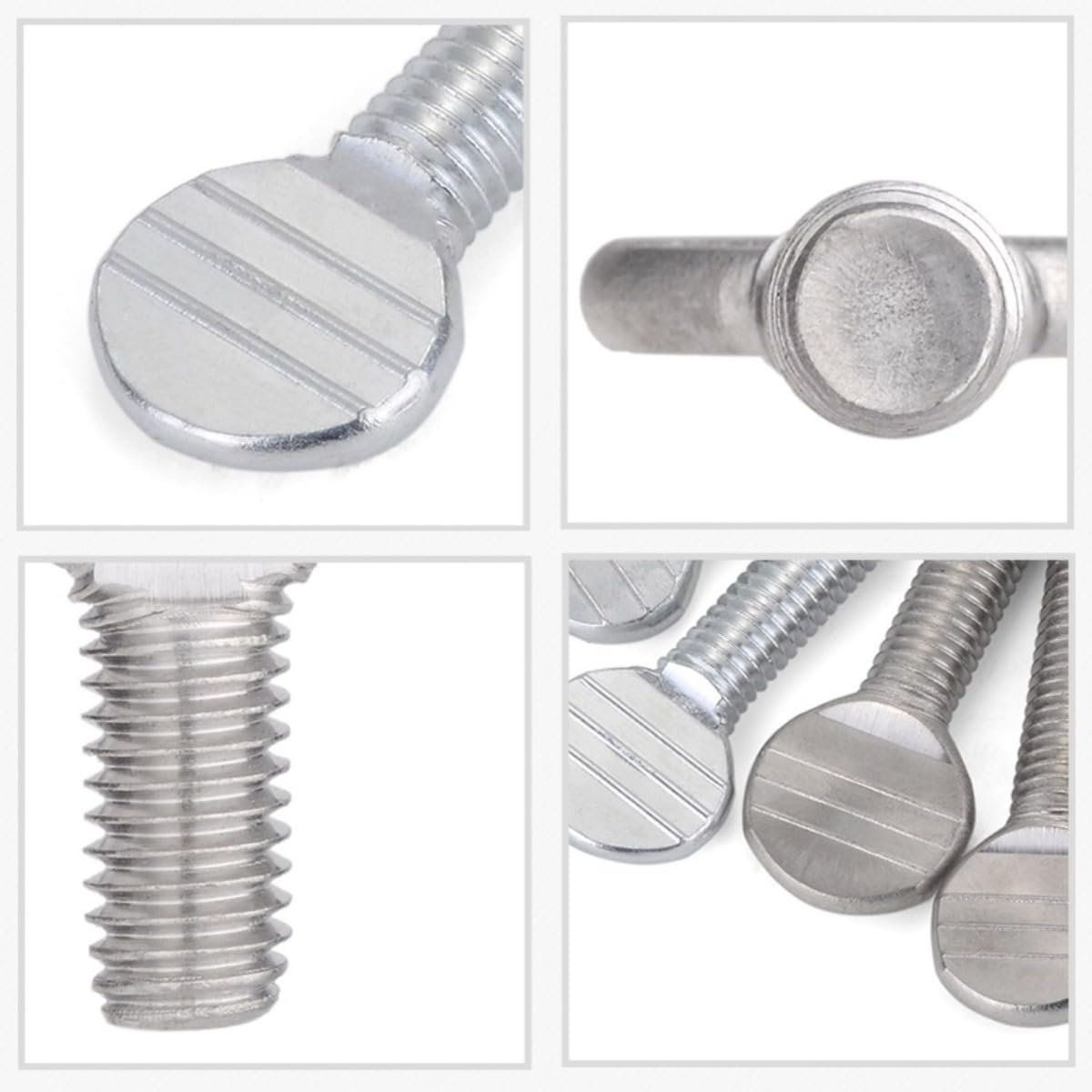 Spade, 1/2 L,Thumb Screw, 8-32, Pk25,2041000342