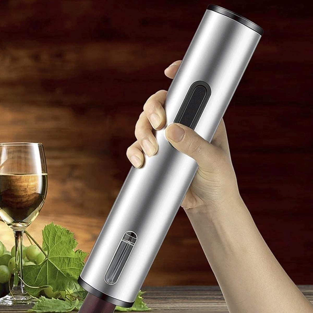Elektrischer Weinöffner mit Folienschneidern, automatischer Korkenzieher für Zuhause, Küche, Party, Bar, Hochzeitsgeschenke