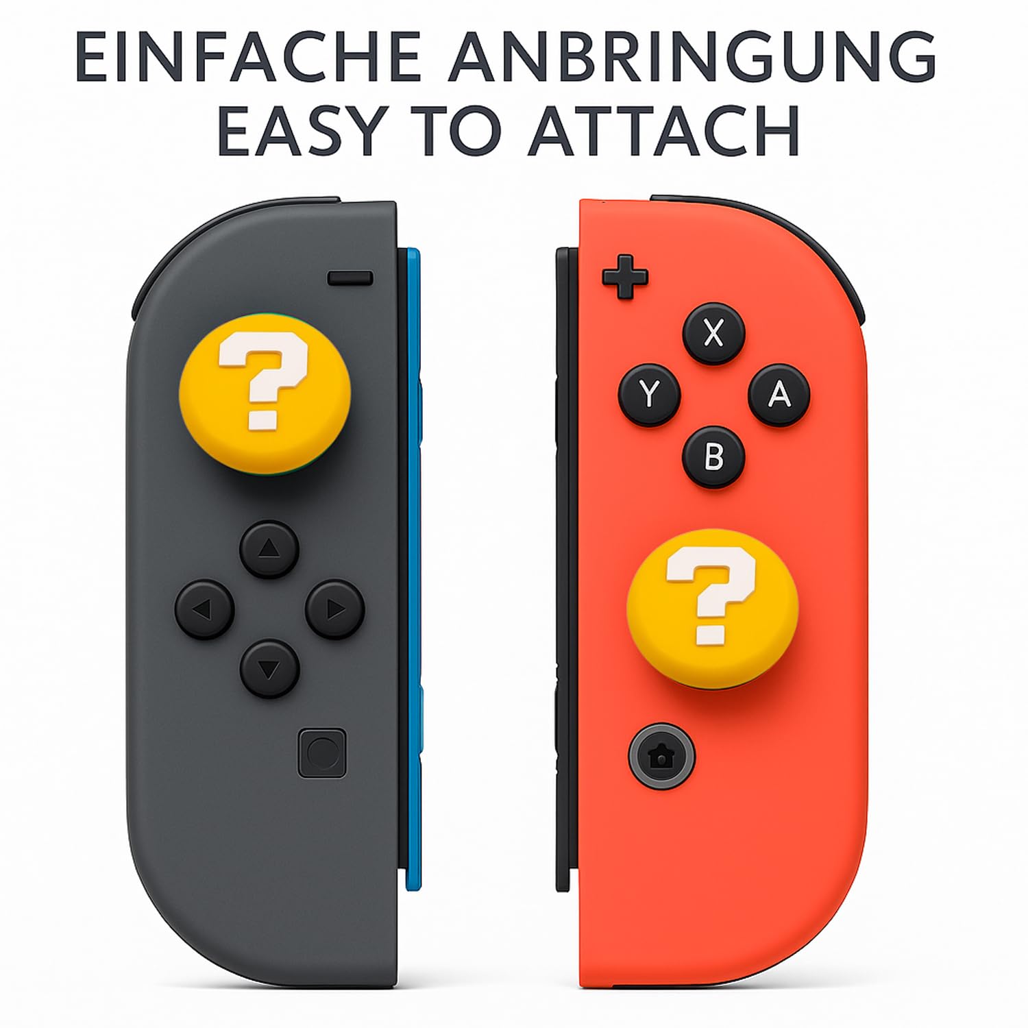 MatoSan® Tapas de Agarre para Palanca de Pulgar para Switch 2, Fundas de Silicona compatibles con Controladores Switch 2, empuñaduras ergonómicas Antideslizantes para el Pulgar (Version 7)