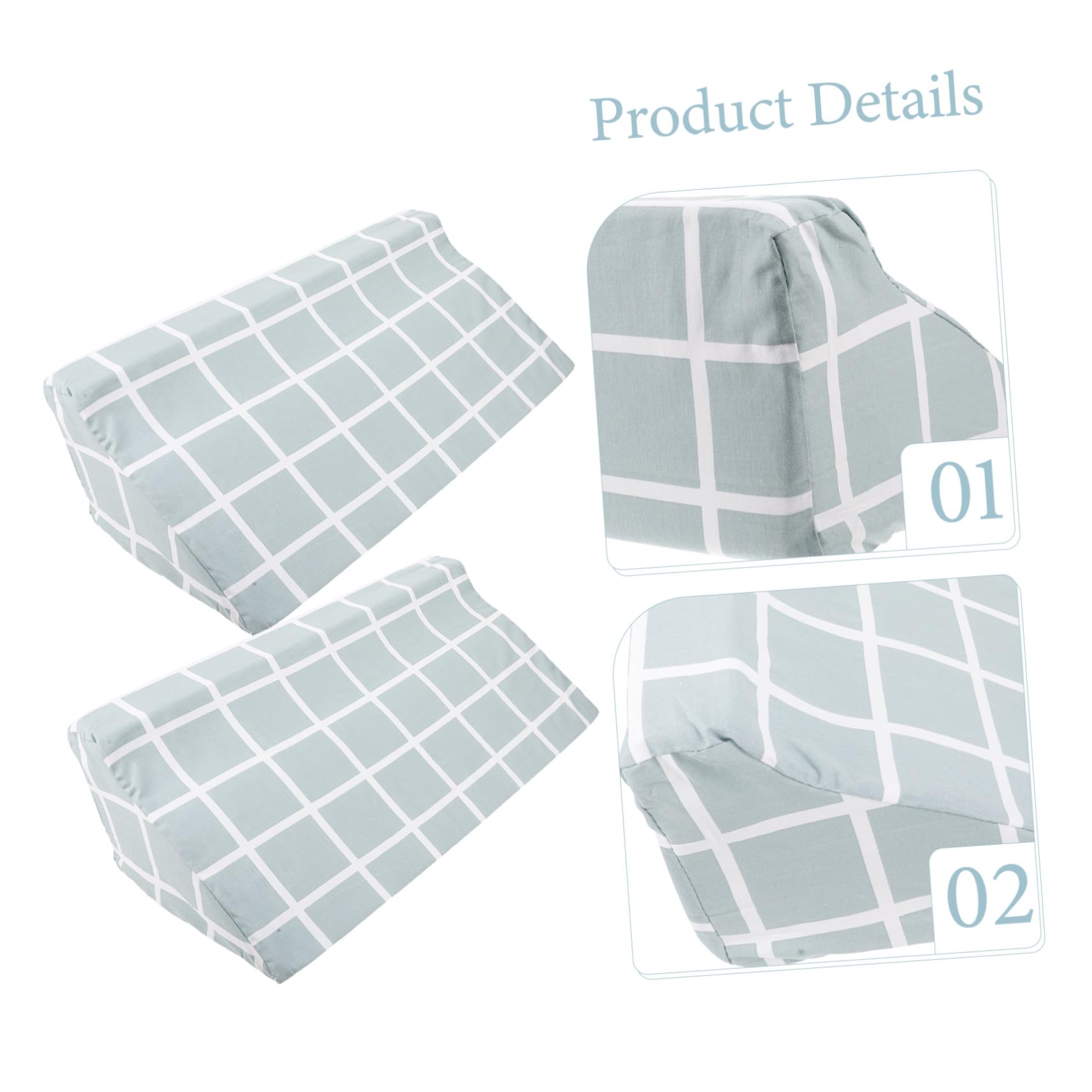 Yardwe Almohada de Cuña Triangular R para Cama de Paciente