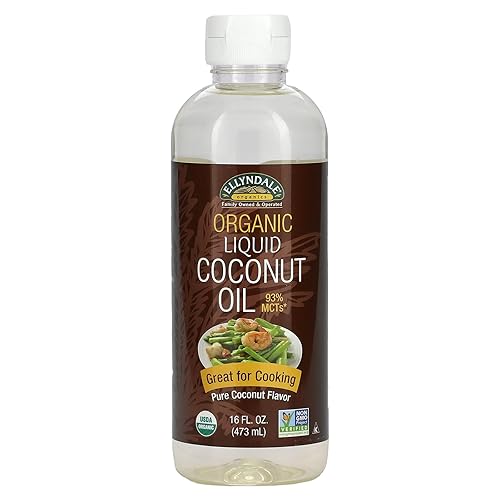 NOW Foods aceite de cocina de coco líquido sabor puro a coco sin grasas trans certificado sin OMG 16 onzas