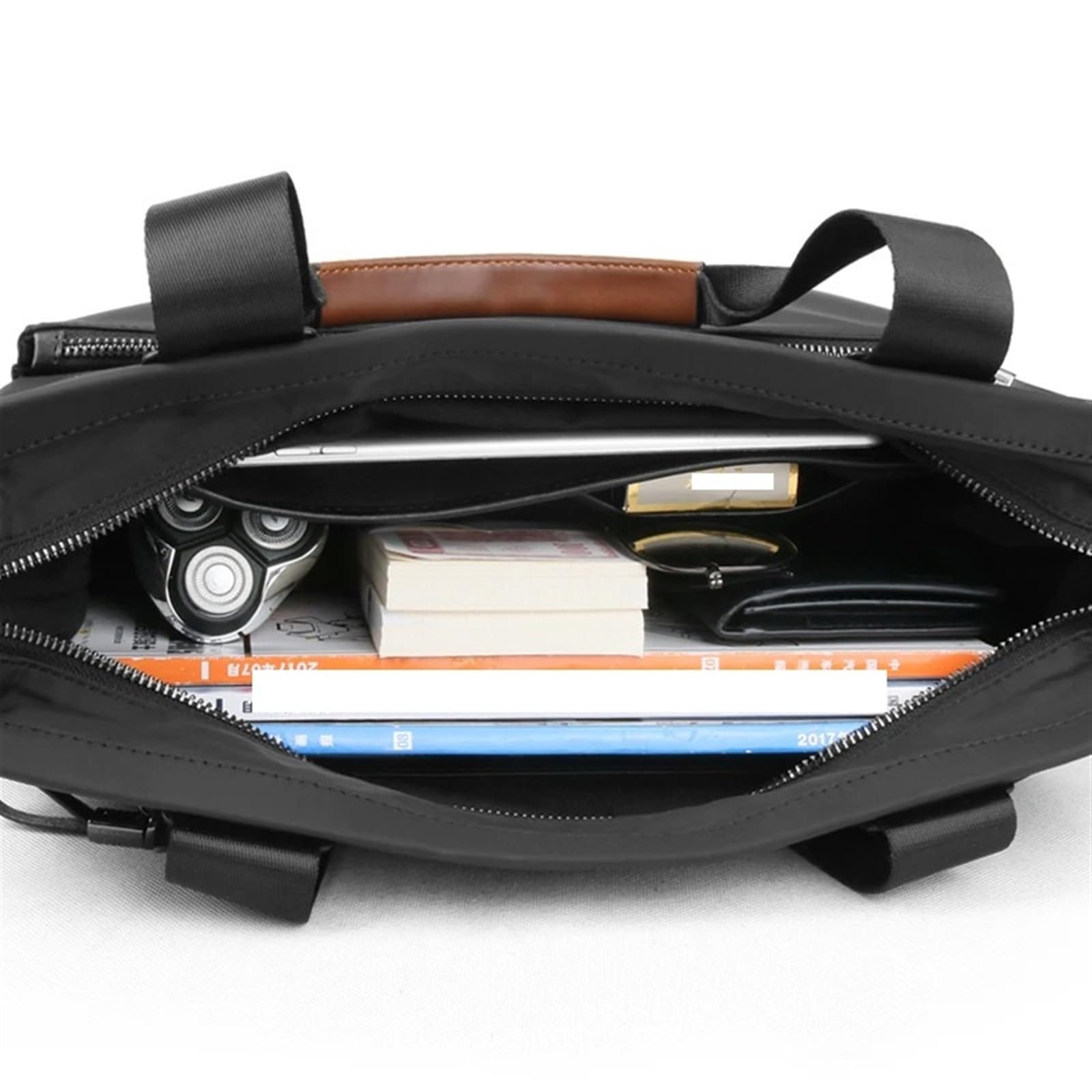 Maletin Bolso de hombre bolso informal negocios Horizontal lona tela Oxford nailon cruzado maletín
