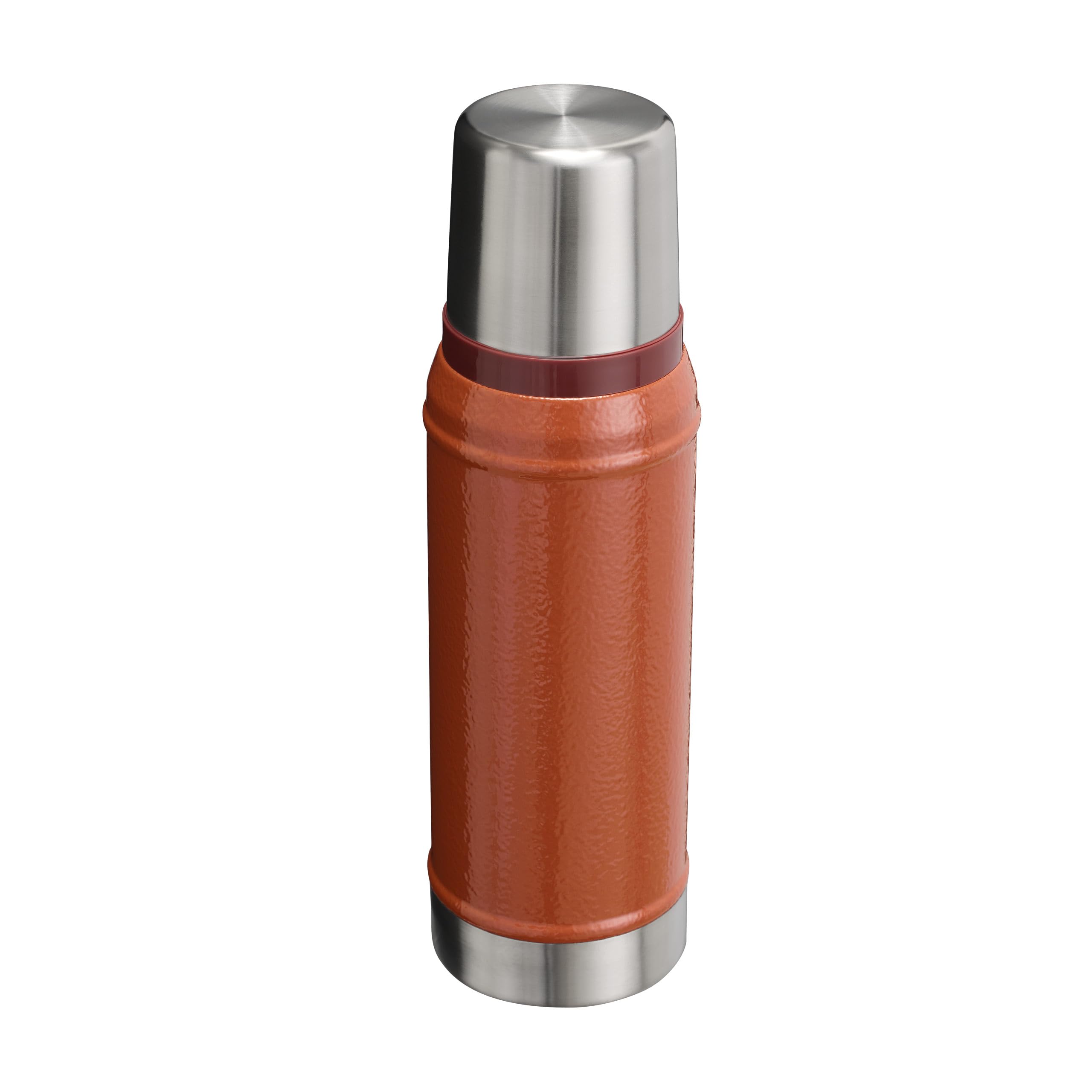 Stanley 1913 Classic Legendary Thermos 0.75L - Hammertone Clay | Mantiene La Temperatura 20 Ore (Caldo/Freddo) - Borraccia Termica 750 ml - Senza BPA - Acciaio Inox - Termos