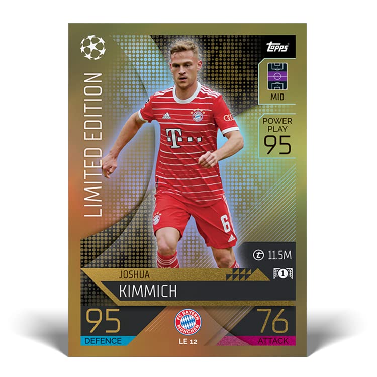 Topps Match Attax 22/23 - Figurine da calcio UEFA Champions League, Multipack