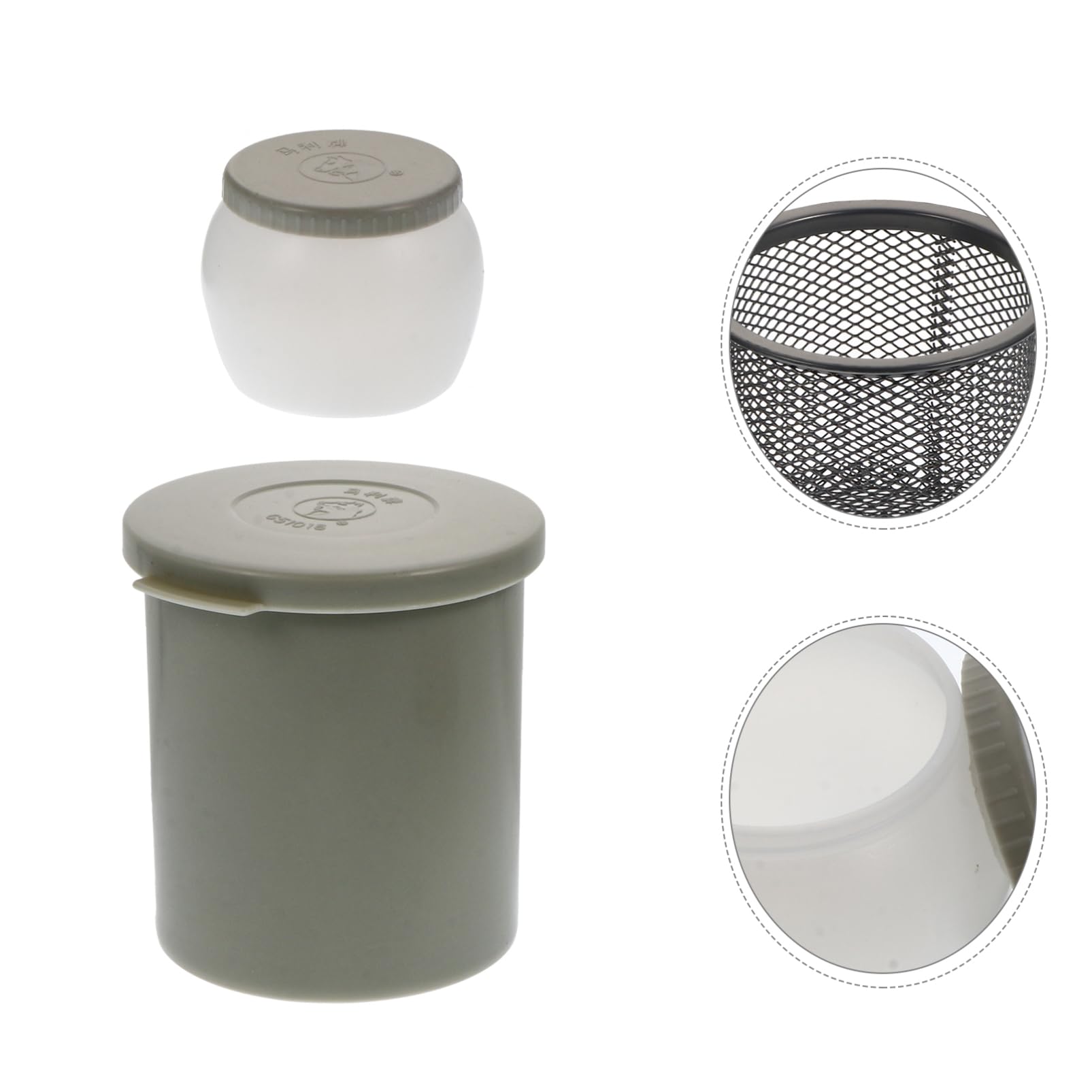 Cubo De Lavado Resistente Para Pintura Al Óleo 3 Unidades Filtro De Limpieza Para Bolígrafos Limpiador De Pinceles Artísticos