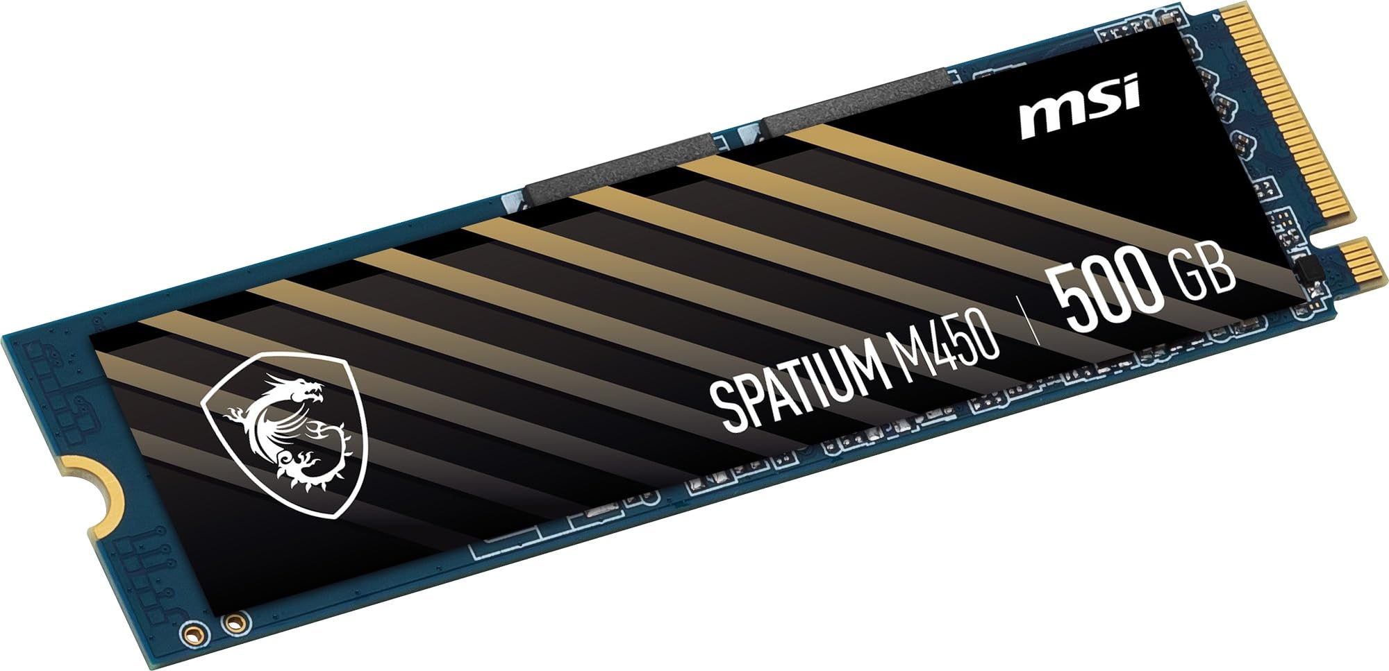 内蔵型SSD MSI SPATIUM M450 500GB SSD MSI SPATIUM M450 PCIe 4.0 NVMe M.2 500GB Internal Gaming SSD up to