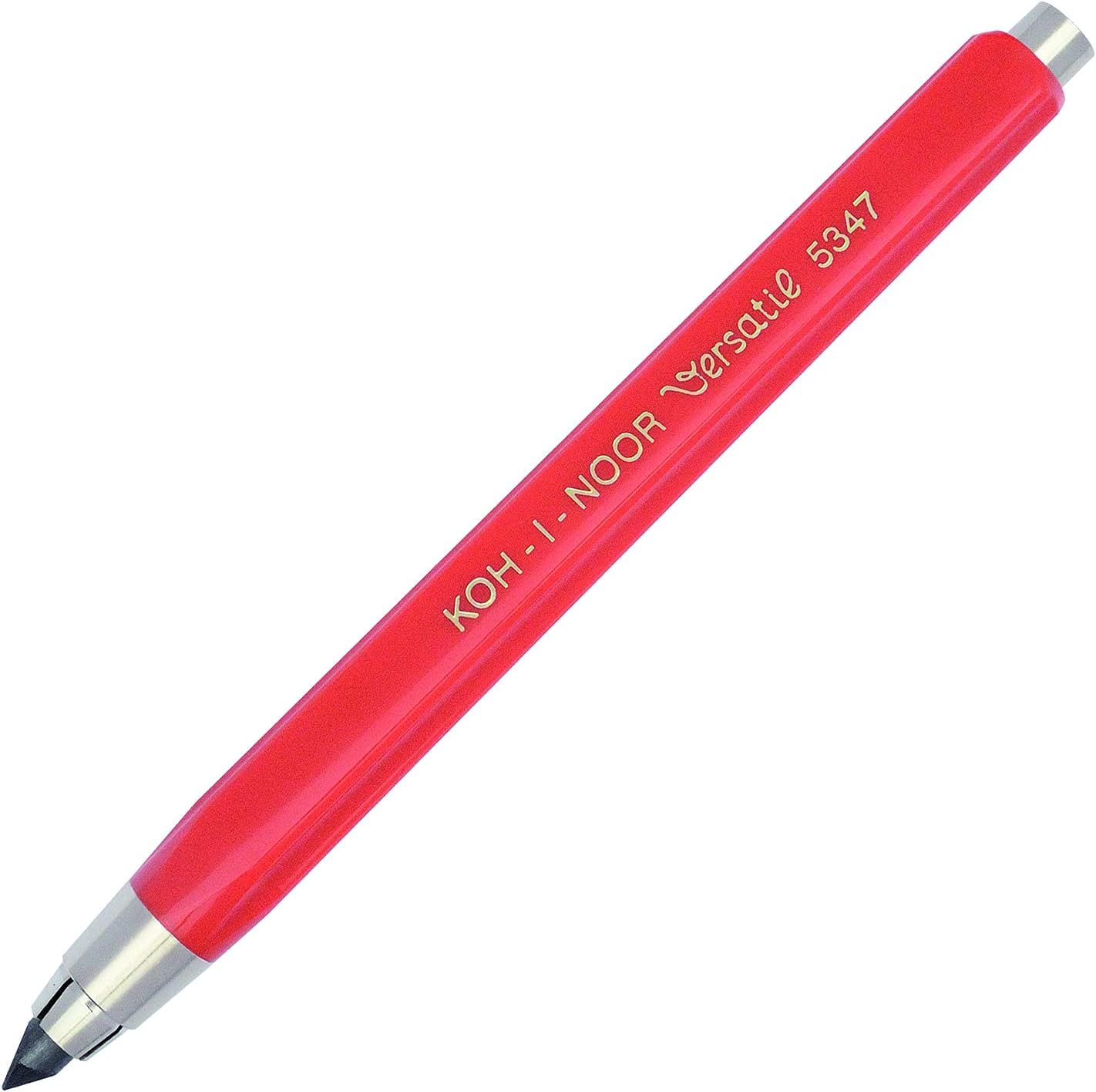 5347 5.6mm Diameter Mechanical Clutch Lead Holder Pencil - Red