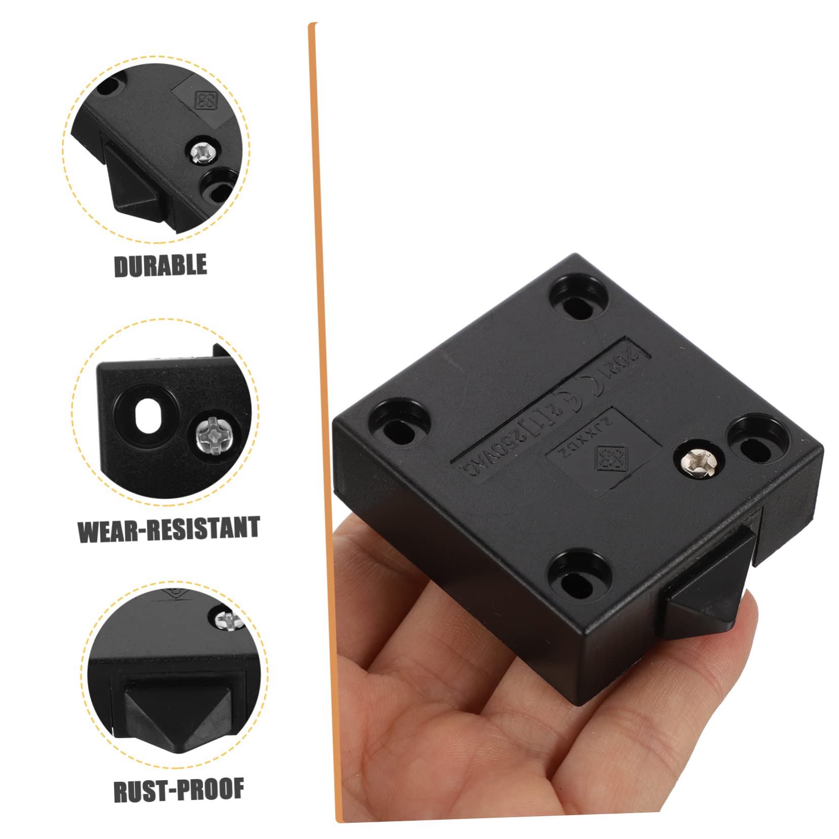 jojofuny 5piezas Interruptor Automático De Luz Led Para Armarios y Puertas De Gabinete Sensor Táctil Para Iluminación De Vestidores y
