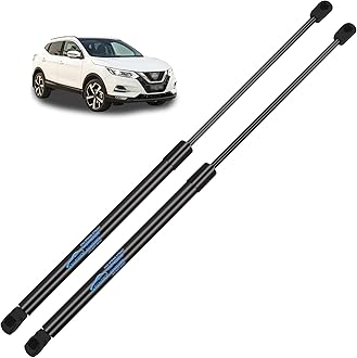 Koaudb 2Pcs Boot Struts for Qashqai MK II All Engine SUV 2013-2018 Rear Tailgate Boot Gas Struts Lift Support System Gas Strut Heavy Duty Car Gas Struts Rear Tailgate Boot Replace #904504EA1A
