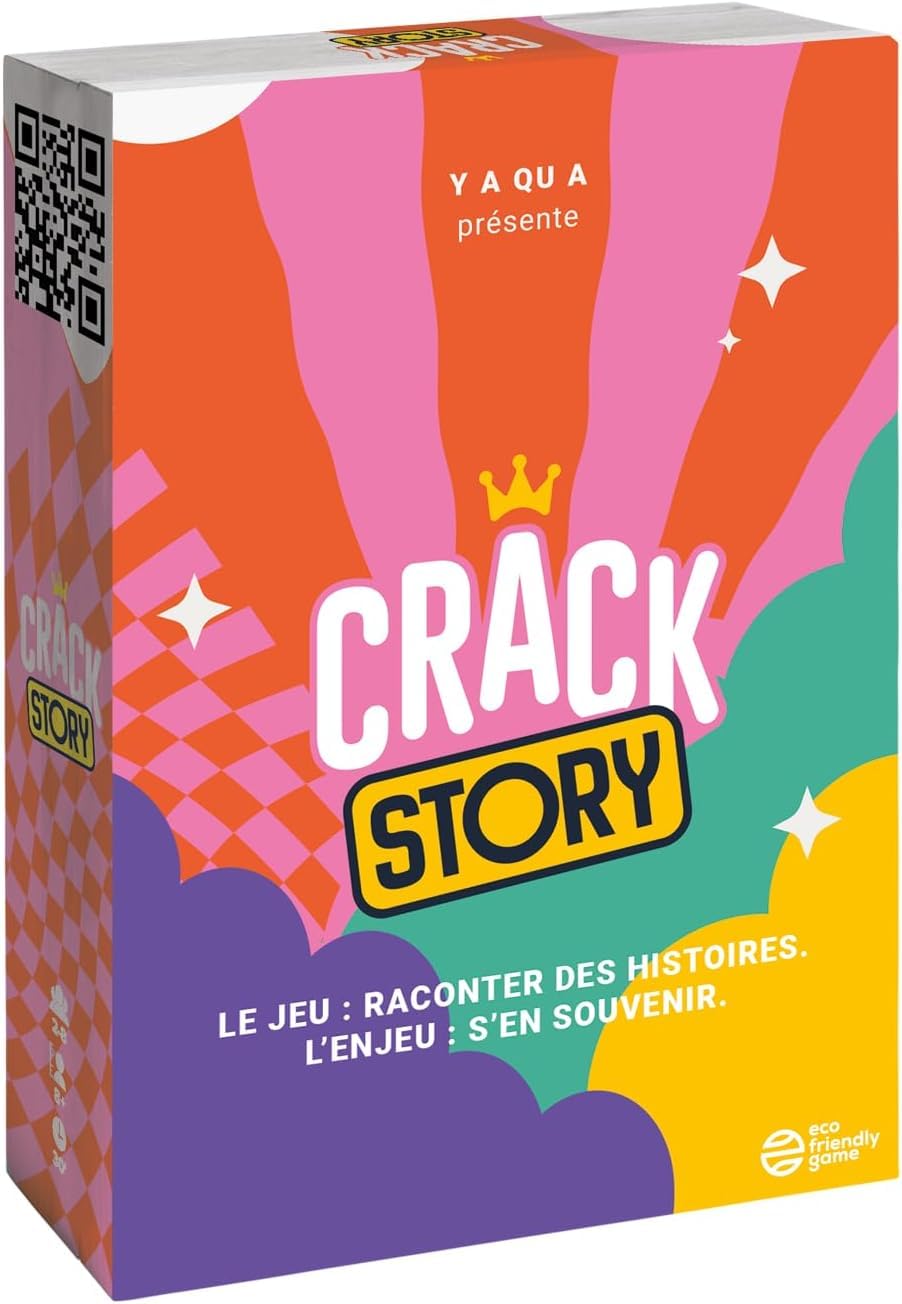 Crack Rimes + Crack Story in francese + 1 Decap Blumie, giochi di carte d'atmosfera, 2-8 giocatori, da 8 anni