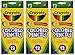 Crayola 68-4012 Colored Pencils, 12-Count, Pack of 3, Assorted Colors