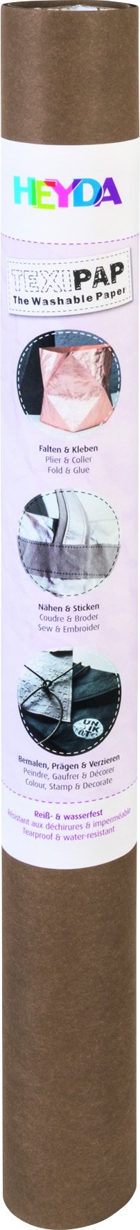 HEYDATEXIPAP Washpaper Paper, 50 x 110 x 0,5 cm, Brown