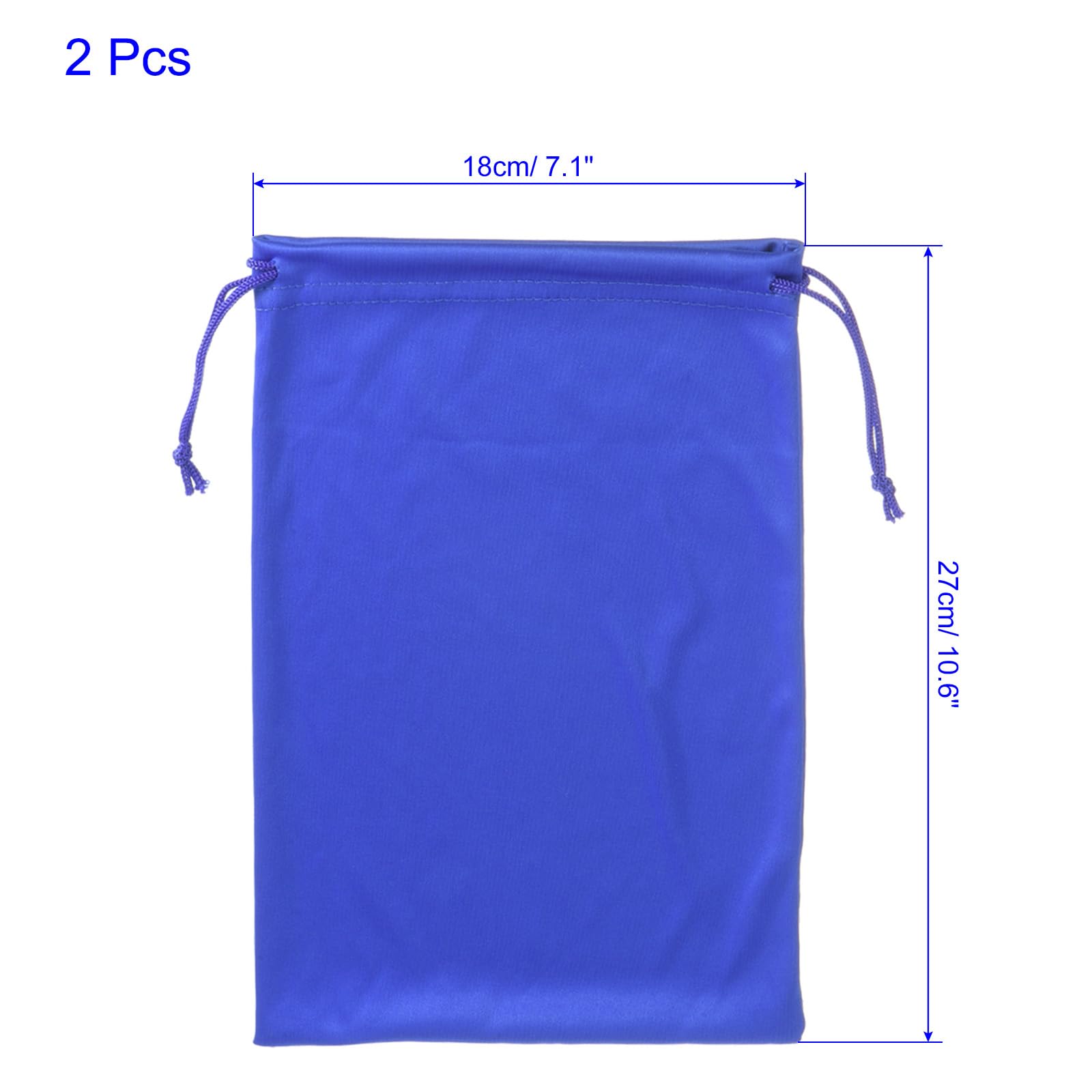 M METERXITY 2 Pack Ski Goggle Bag, Microfiber Snow Goggles Case Sleeve Drawstring Pouch Protection Bags - Image 4