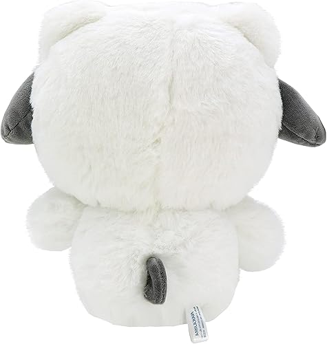Miniatura 9 de Peluche Kawaii de dibujos animados de oso blanco de la serie Cross-Dressing Series, muñeca de felpa suave, almohada de peluche, juguete de peluche