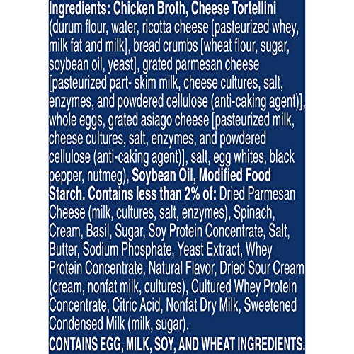 Image of Progresso Rich & Hearty, Three Cheese Tortellini Soup, 18.5 oz (Pack of 2)