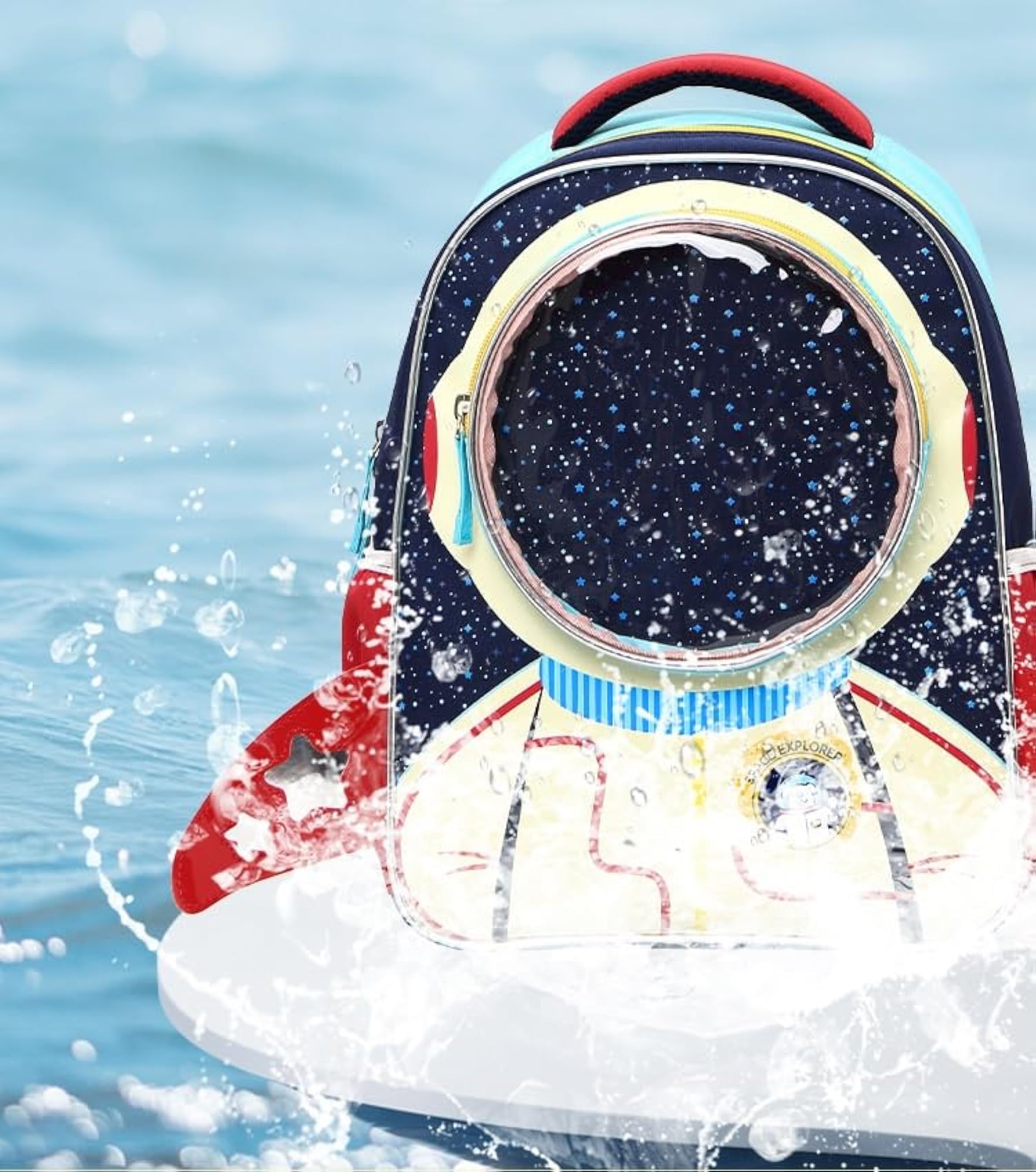 Cartoon Astronaut Children's Backpack