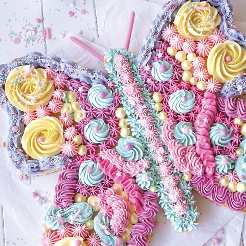 Happy Sprinkles Party Mix 90g - Pastel Sprinkle & Edible Cake Decorations - Star Cake Decoration, Heart Cupcake Sprinkles - Fun Toppers for Birthday Cake & Dessert Decorating - HS0766 - Image 4