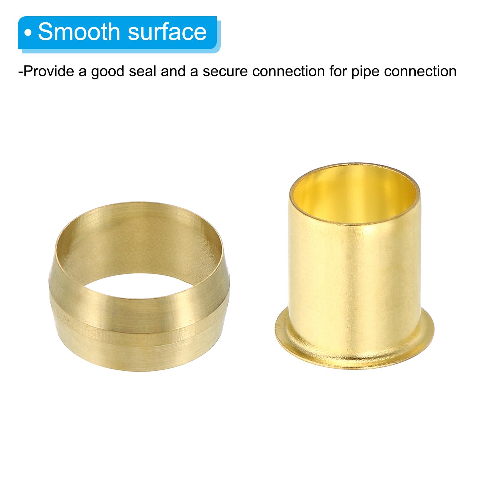 10049/16 ATTACCO D. 12X12 M 4 OTTONE CON ANELLO 16X3 FERRO SALDATO - Foto 2