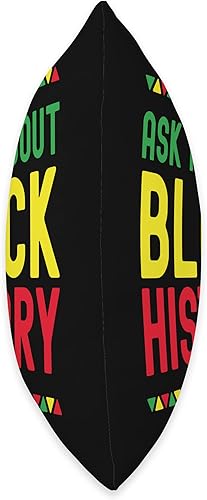 Miniatura 2 de Black History Month African Pride Apparel Ask Me About Black History Afro African Throw Pillow 16x16 Multicolor