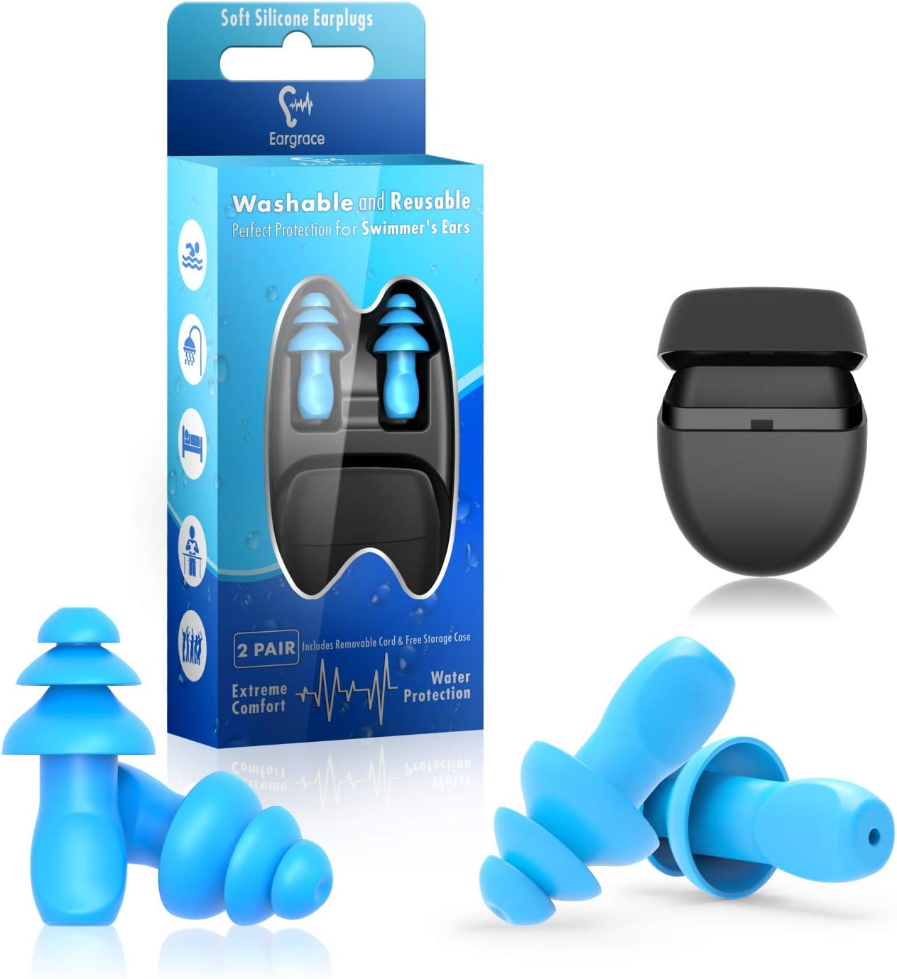Silicone Swimming Ear Plugs