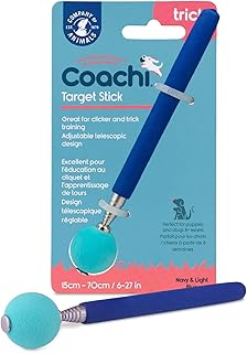 Company of Animals Coachi Zielstab, Teleskop-Design mit großer Kugel für Zielscheibe, Hundezubehör für Clicker & Agility-Training, Befehle und Tricks beibringen product image