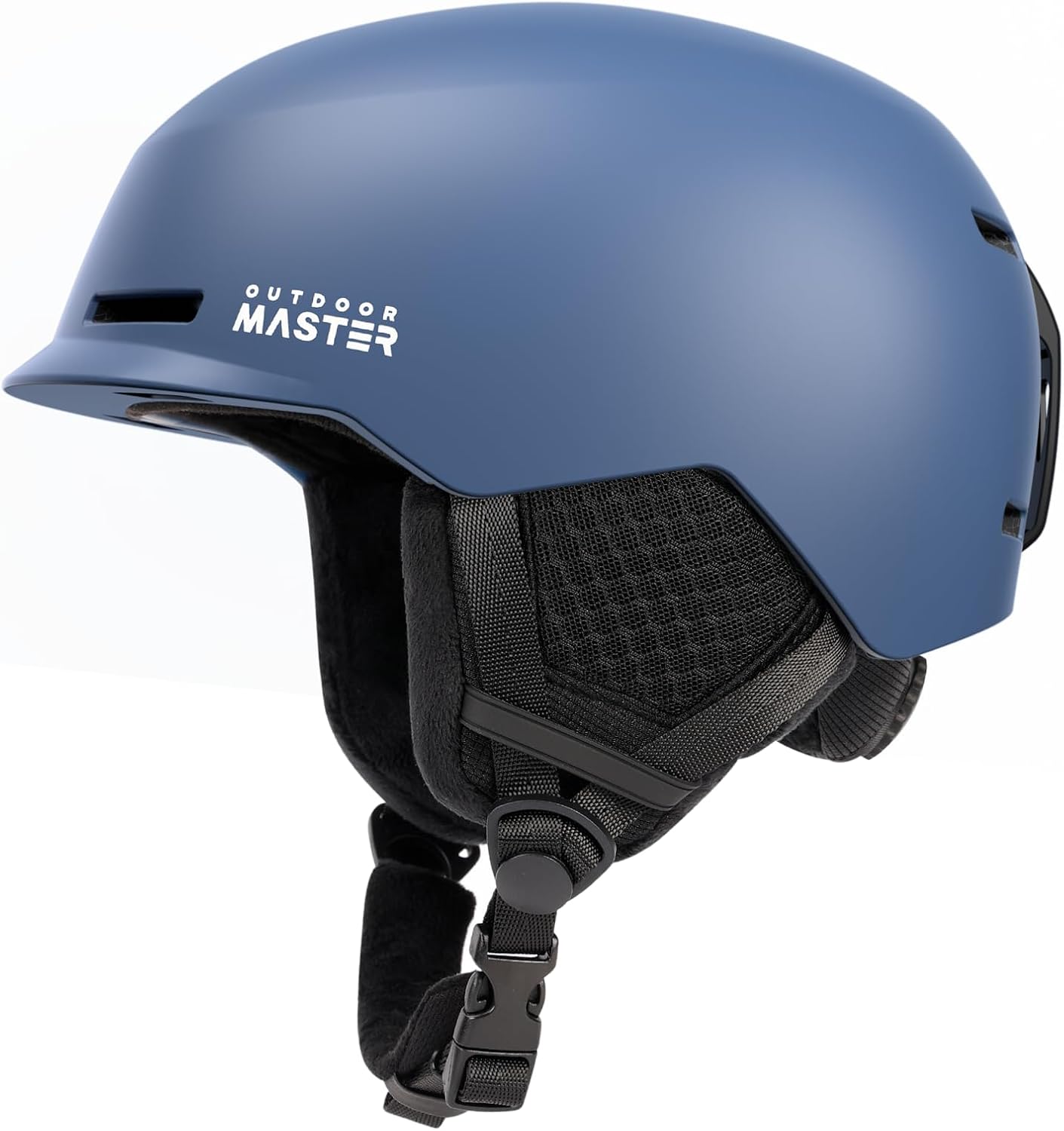 OutdoorMaster Kudu Ski Helmet, Snowboard Helmet for Men & Women – Adjustable Fit, Durable PC Shell & Shock-Absorbing EPS Core – Snow Sport Helmet for Adults & Youth