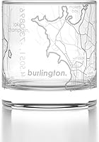 Vista 33 de Well Told Vaso de whisky grabado con mapa de Phoenix, Arizona Rocks, vaso de whisky antiguo (325ml, transparente), vaso de whisky grabado, regalos