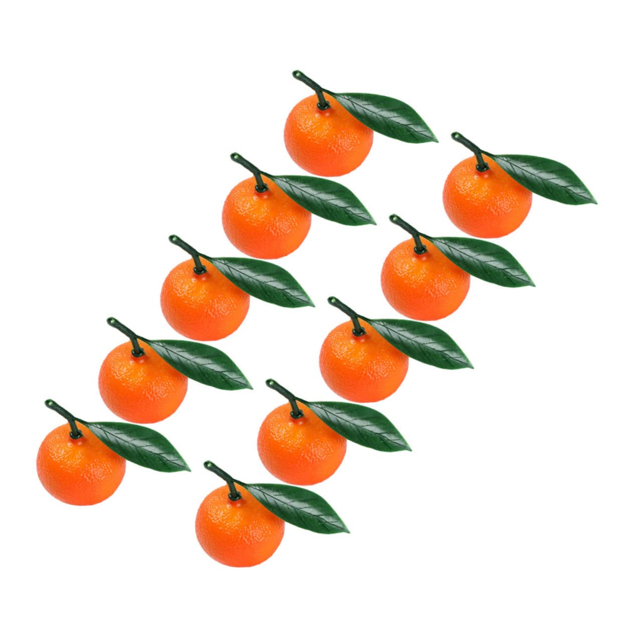 ifundom 5 Sets Lebensechte Gefälschte Orangen Künstliche Früchte Für Zuhause Für Den Unterricht 10 Stück * 5