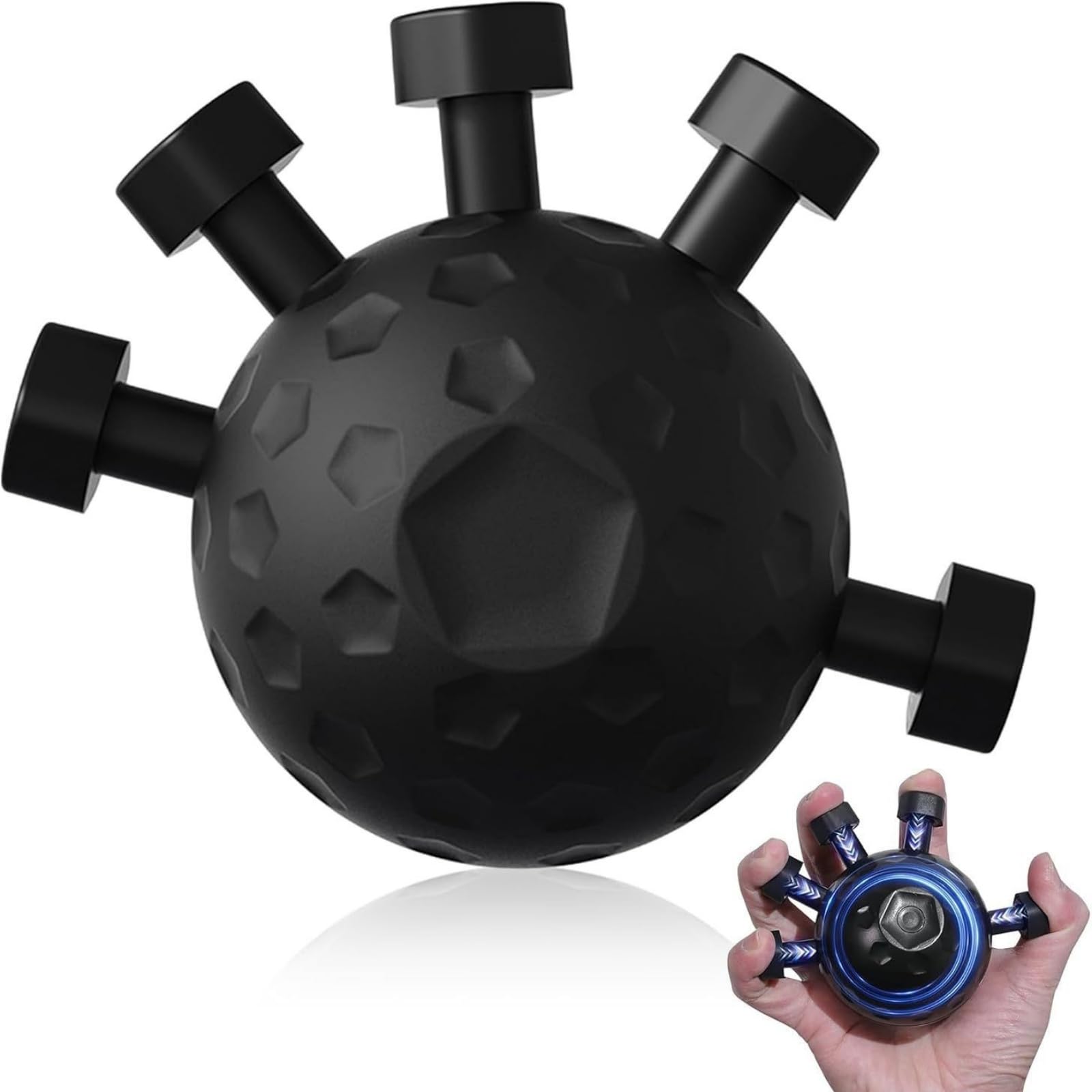 Finger Grip Strengthener, Grip Strengthener Trainer, Hand Muscle Trainer, 2025 Eagle Claw Hand Finger Track, Finger Trainer, Forearm Training Device, Grip Strength Trainer for Musicians