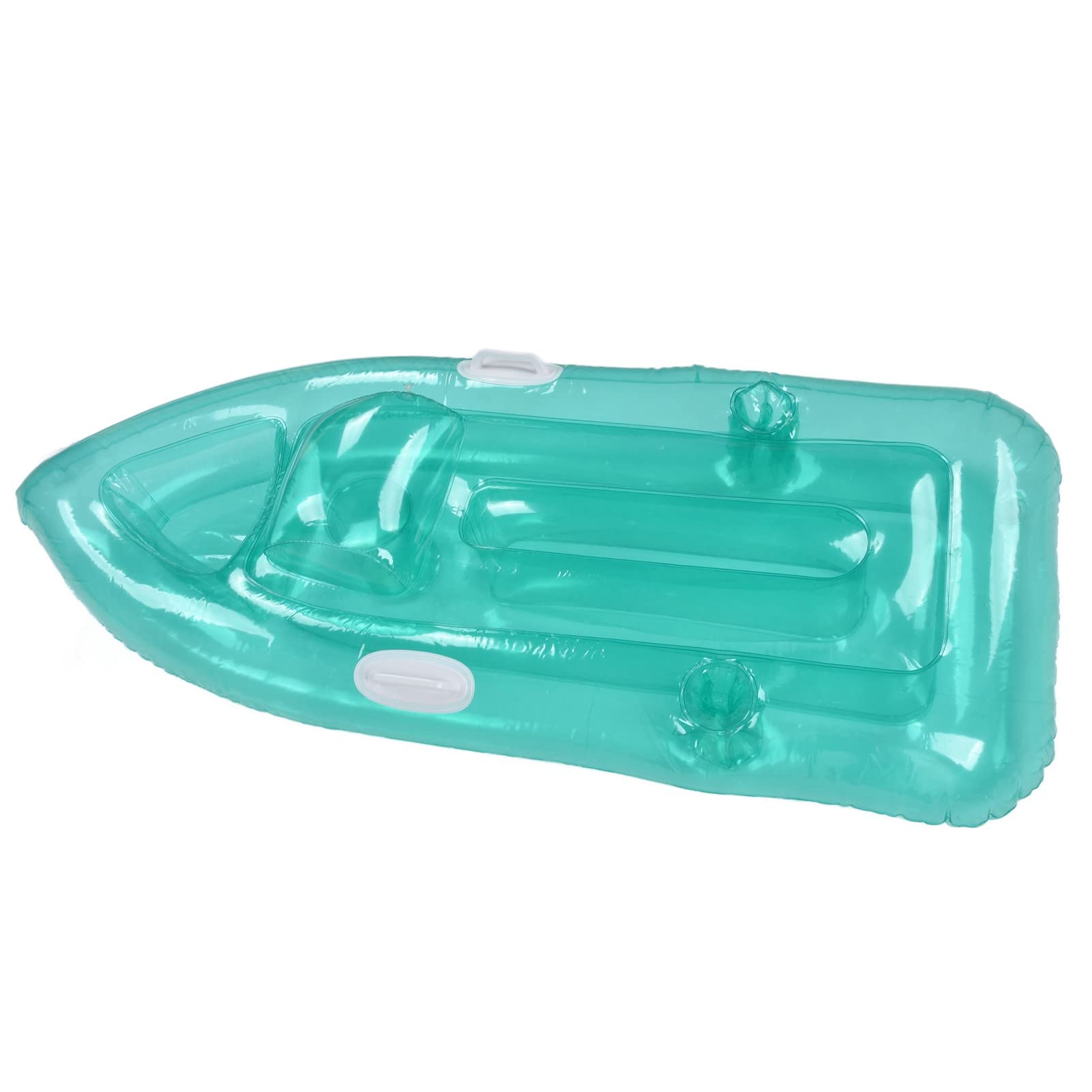 Fdit Tabla de Surf Inflable, Tabla de Cuerpo de PVC Estable y Segura con 2 Asas para Niños, Aprendizaje en Piscina y Juegos Acuáticos