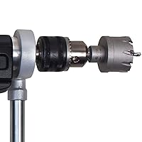 Vista 5 de CS Unitec 1-1-174 Sierra de corona con punta de carburo de tungsteno de 2-5/16" de diámetro x 1" de profundidad para taladros de mano