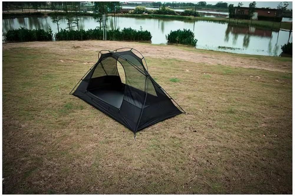 Amazon.co.jp: 1人用 インナーテントとアウトドアテントセット15D片面
