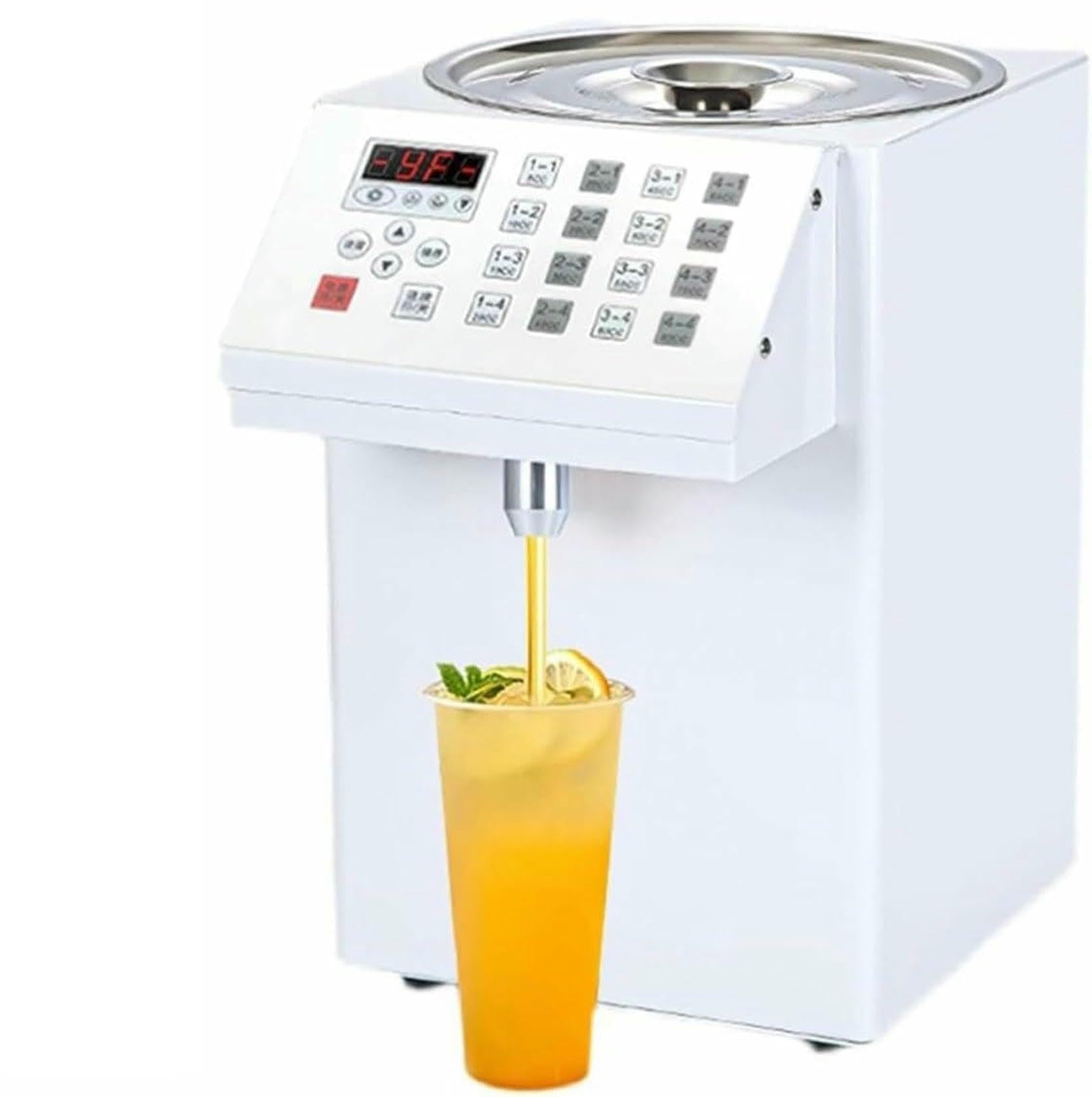 Machine quantitative de fructose pour stopper le gaspillage de sirop de sucre
