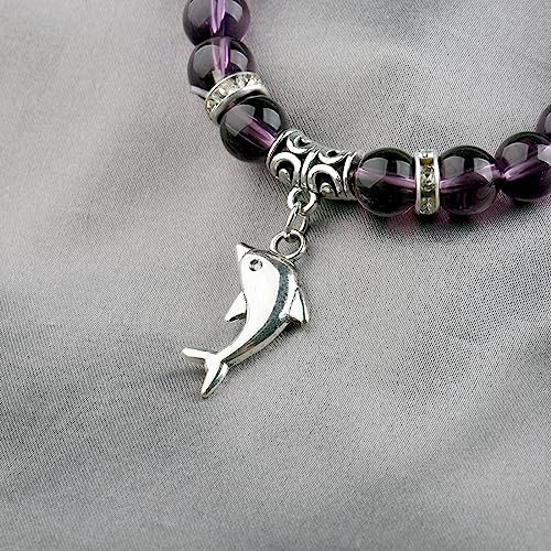 FAADBUK Dolphin Gift Inspirational Gift for Dolphin Lover Dolphin Bracelet Animal Lover Gift Ocean Lover Gift3