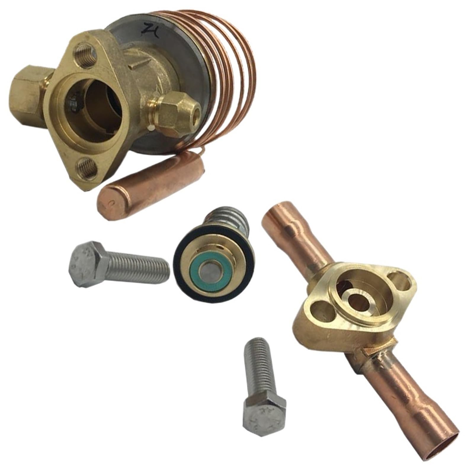 Válvula de expansión termostática para bomba de ca Válvula de expansión termostática TCLE-6DW R23