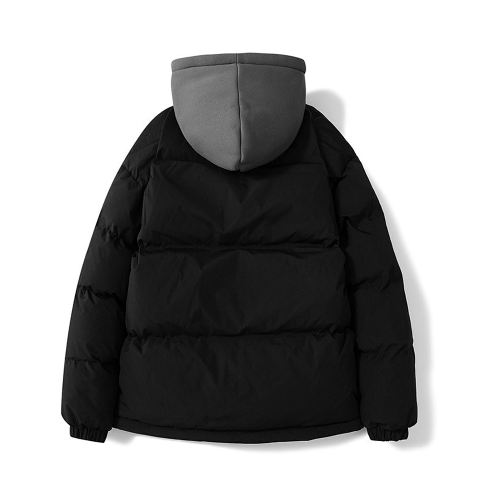 Giubbino Uomo Inverno, Giubbino Piumino Uomo Invernale Giacca Pile Imbottito Giacconi Invernali Parka da Sci Snowboard Trekking Calda Giubbotto Spesso Antivento Capotti Giacca 100 Grammi Uomo