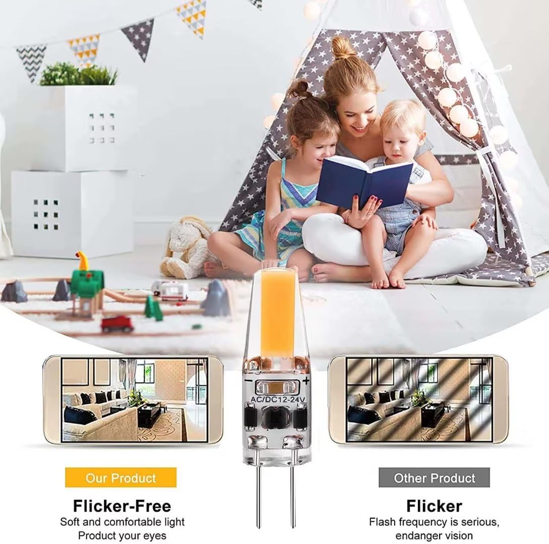 3W G4 LED Lampen Dimmbar, G4 LED Birnen Ersatz für 30W Halogenlampen, Neutralweiß 4000K, 12V AC/DC, 300 LM, 360°Abstrahlwinkel, G4-Sockel Niedervolt Halogenlampe, 20er Pack