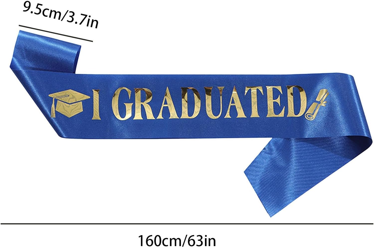 Graduate Sash | Shoulder Sash Sublimation Stole I Graduated - Sublimation Scarf School Activities Shawl Costume For Graduates - Image 5