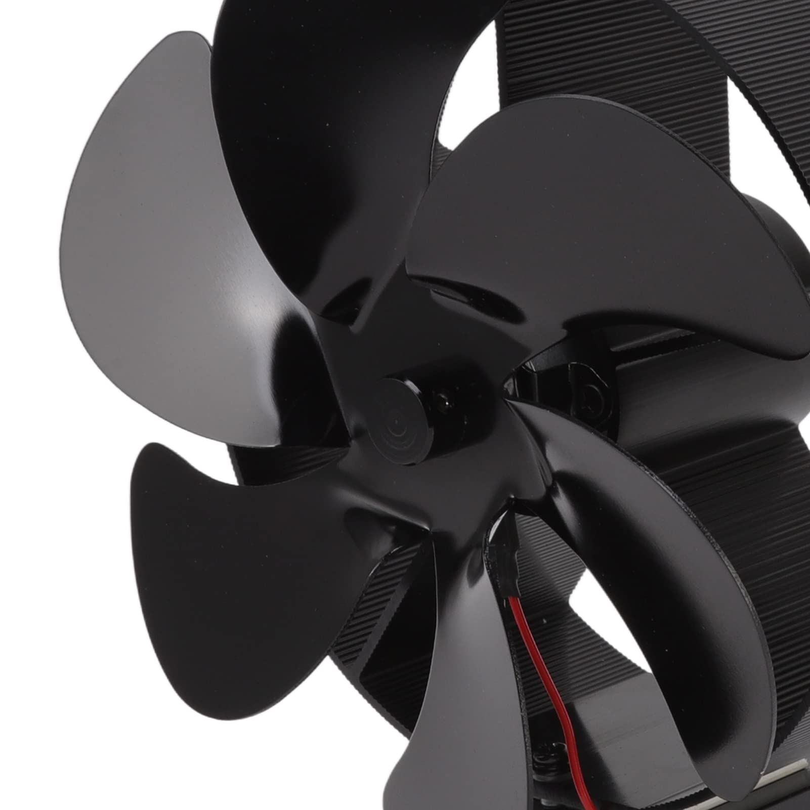 Ventilatore per Camino a 6 Pale Modulo Termoelettrico Ventilatore per Stufa a Legna Ventilatore di Circolazione dell'Aria a Legna Alimentato a Calore per la Casa in