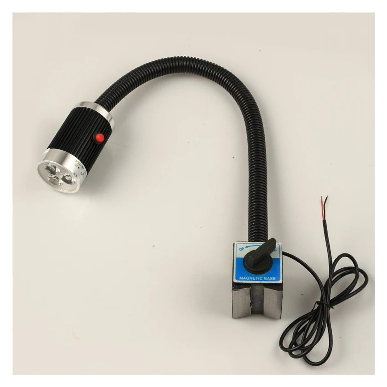 Luz De Máquina LED Con Base Magnética 9W AC/DC Soft Rod