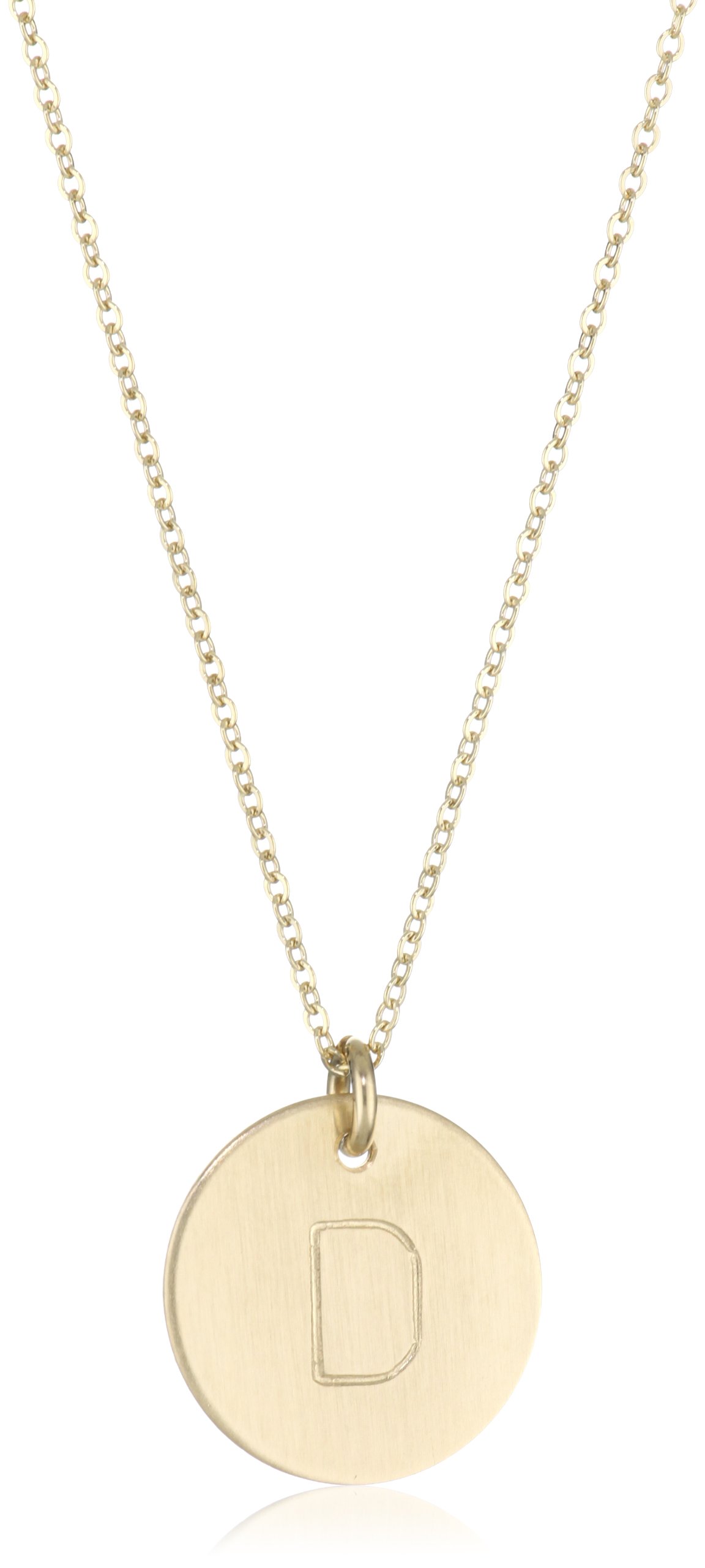 Nashelle Identity Gold-Filled Initial Charm Necklace