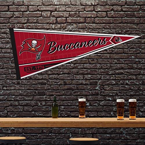 Image of Rico Industries NFL Football Classic 12 inch x 30 inch Felt Wall Decor Pennant - Great for Home /Bed Room /Man Cave Decor
