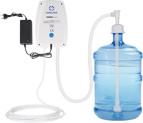 Miniatura 1 de Dispensador de agua eléctrico automático para botella de agua de 5 galones y jarras de agua para el hogaroficina, cocina, refrigerador, cafetera